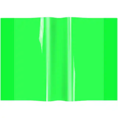 ⁨Okładka zeszytowa A4 pvc neon zielony (10) OZN-A4-03 BIURFOL⁩ w sklepie Wasserman.eu