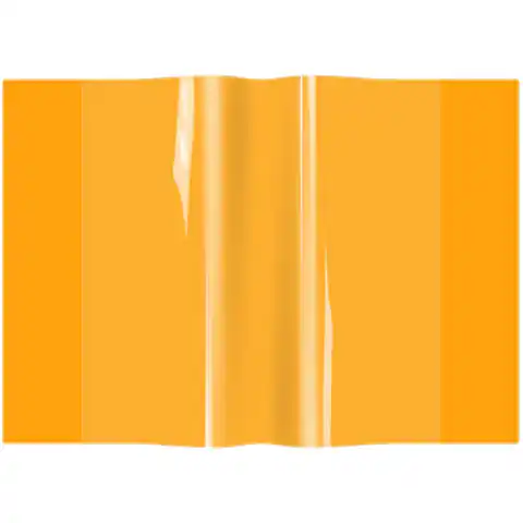 ⁨Okładka zeszytowa A5 pvc neon pomarańczowy (10) OZN-A5-04 BIURFOL⁩ w sklepie Wasserman.eu