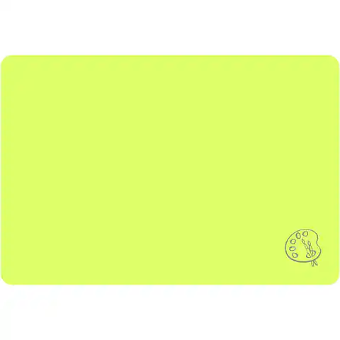 ⁨Podkładka do prac plastycznych A3 PP neon żółty PS-NEON-A3-02 BIURFOL⁩ w sklepie Wasserman.eu