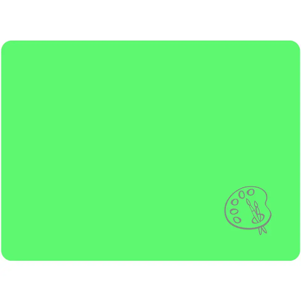⁨Podkładka do prac plastycznych A4 PP neon zielony PS-NEON-A4-03 BIURFOL⁩ w sklepie Wasserman.eu