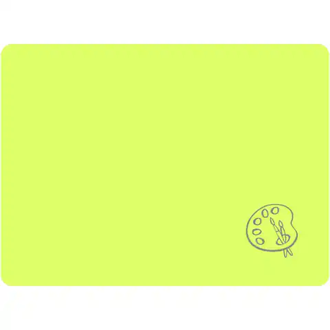 ⁨Podkładka do prac plastycznych A4 PP neon żółty PS-NEON-A4-02 BIURFOL⁩ w sklepie Wasserman.eu