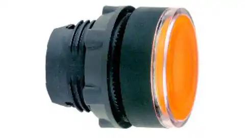 ⁨Główka przycisku podświetlanego pamarańczowa kryta fi22 z samopowrotem żarówka BA9s ZB5AW35⁩ w sklepie Wasserman.eu