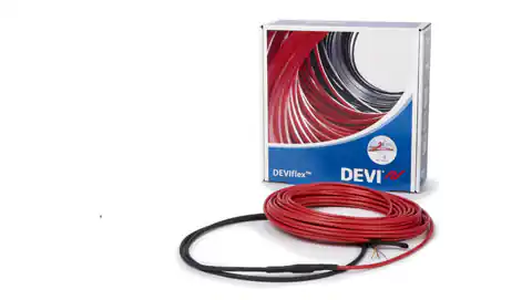 ⁨Heating cable powered on one side DEVIflex 10T 695W 230V 70m 140F1225⁩ at Wasserman.eu