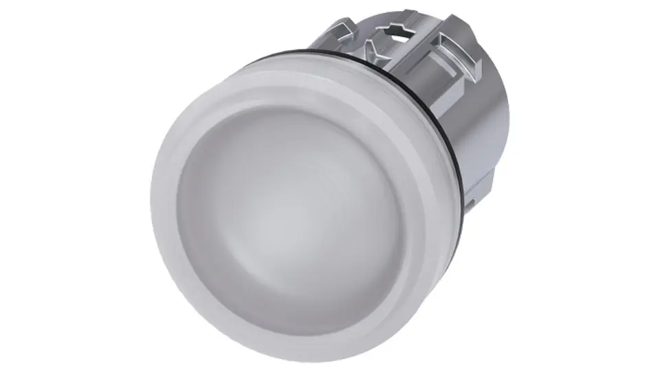 ⁨Lampka sygnalizacyjna biała 22mm metal SIRIUS ACT 3SU1051-6AA60-0AA0⁩ w sklepie Wasserman.eu