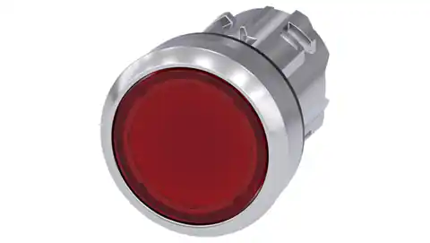 ⁨Push button drive 22mm red with backlight with self-return metal IP69k Sirius ACT 3SU1051-0AB20-0AA0⁩ at Wasserman.eu