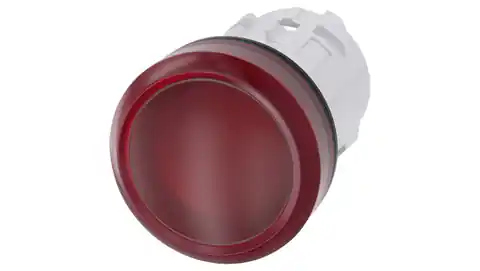 ⁨Lampka sygnalizacyjna czerwona 22mm tworzywo SIRIUS ACT 3SU1001-6AA20-0AA0⁩ w sklepie Wasserman.eu