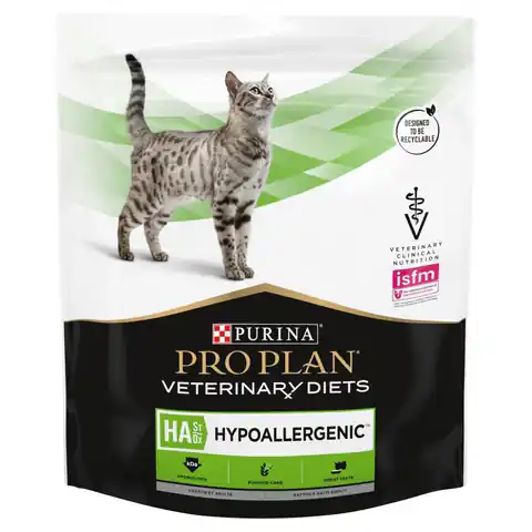 ⁨PURINA Pro Plan Veterinary Diets Hypoallergenic - dry cat food - 325g⁩ at Wasserman.eu