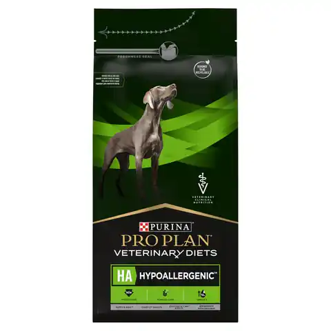 ⁨PURINA Pro Plan Veterinary Diets Canine Hypoallergenic - dry dog food - 1,3kg⁩ at Wasserman.eu