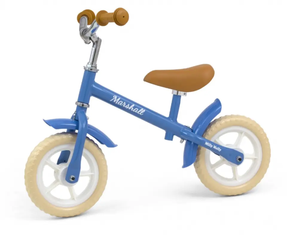 BALANCE BIKE MARSHALL WHEELS EVA 10 INCH #B1 BLUE at Wasserman.eu