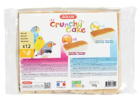 ⁨Zolux Crunchy Cake miód/owoc 12szt⁩ w sklepie Wasserman.eu