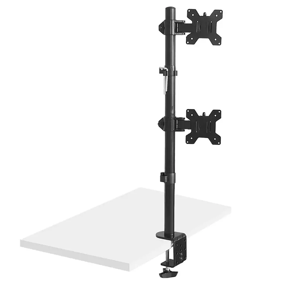 ⁨Maclean Monitor Mount, max VESA 100x100, 13-27", 9kg, MC-966⁩ at Wasserman.eu