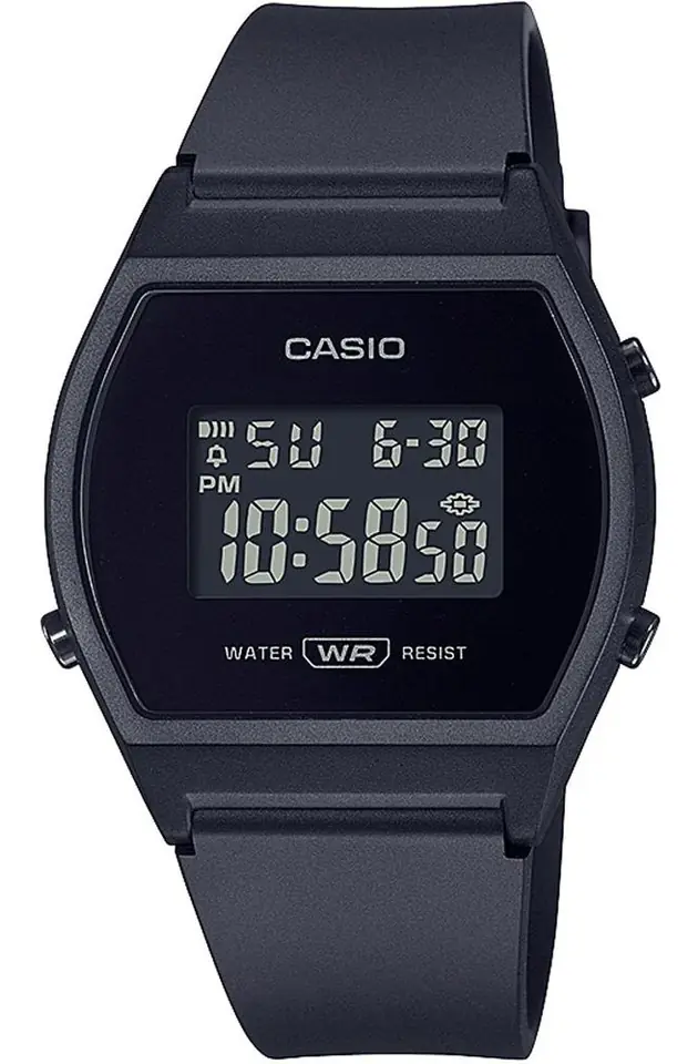 ⁨Zegarek Damski CASIO LW-204-1BEF Czarny Unisex + BOX⁩ w sklepie Wasserman.eu