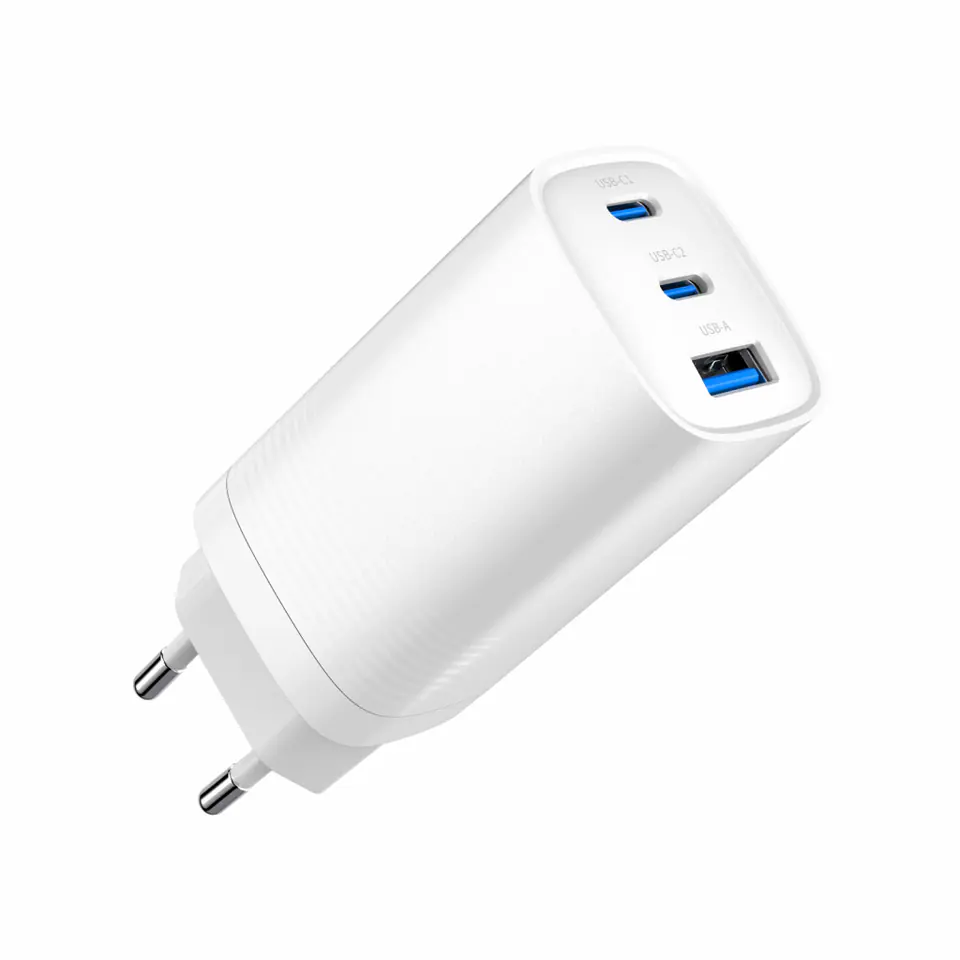 ⁨ŁADOWARKA SIECIOWA GaN PD/QC 4.0 2x USB-C 1x USB-A 65W ART⁩ w sklepie Wasserman.eu