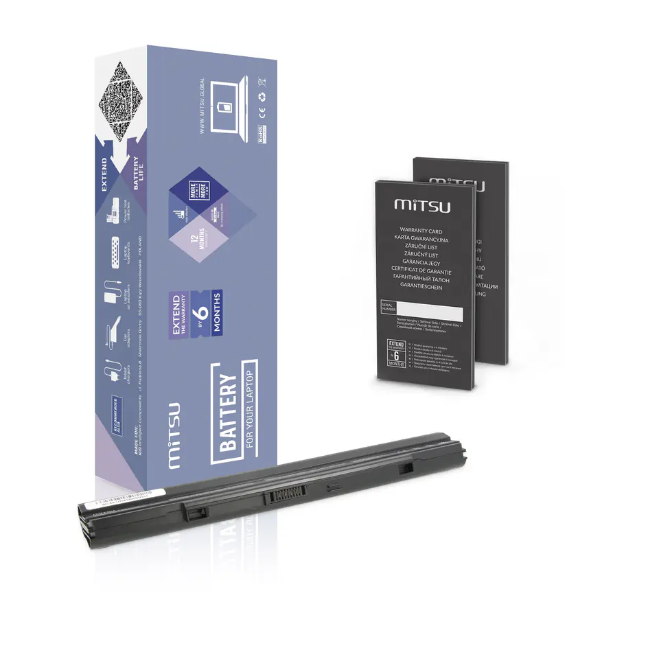 Bateria Mitsu do Asus UL30, UL50, UL80 w sklepie Wasserman.eu
