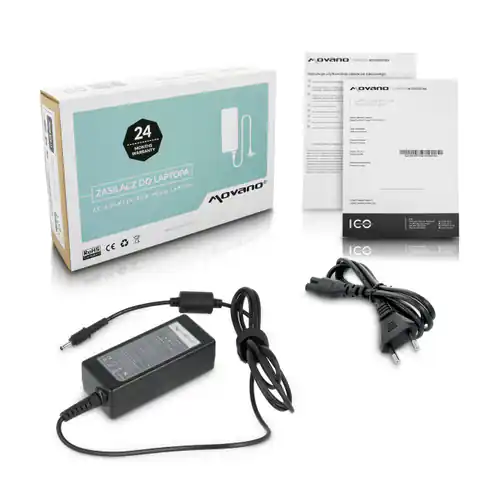 ⁨Power Supply Movano 19v 2.37a (3.0x1.1) 45W for Asus, Acer⁩ at Wasserman.eu
