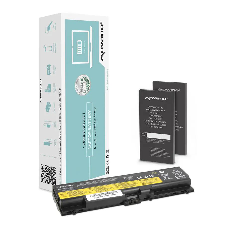 ⁨Bateria Movano do Lenovo E40, E50, SL410, SL510⁩ w sklepie Wasserman.eu