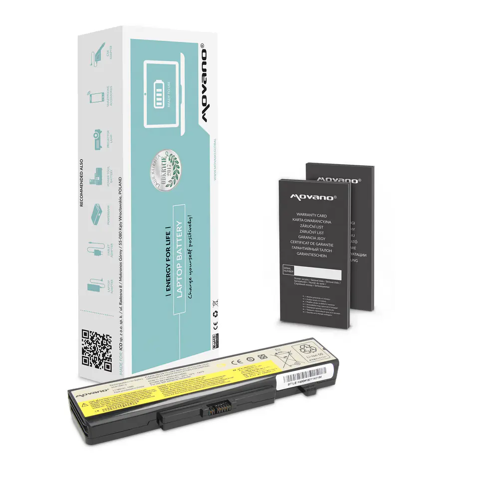 ⁨Bateria Movano do Lenovo IdeaPad Y480⁩ w sklepie Wasserman.eu