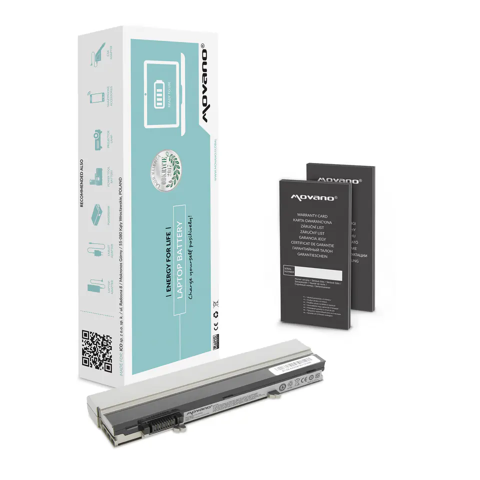 Bateria Movano do Dell Latitude E4300 w sklepie Wasserman.eu