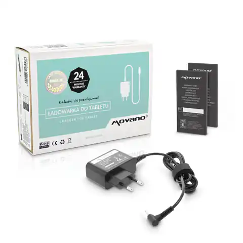 ⁨Power Supply Movano 12v 1.5a (3.0x1.0) 18W for Acer iconia Tablet⁩ at Wasserman.eu