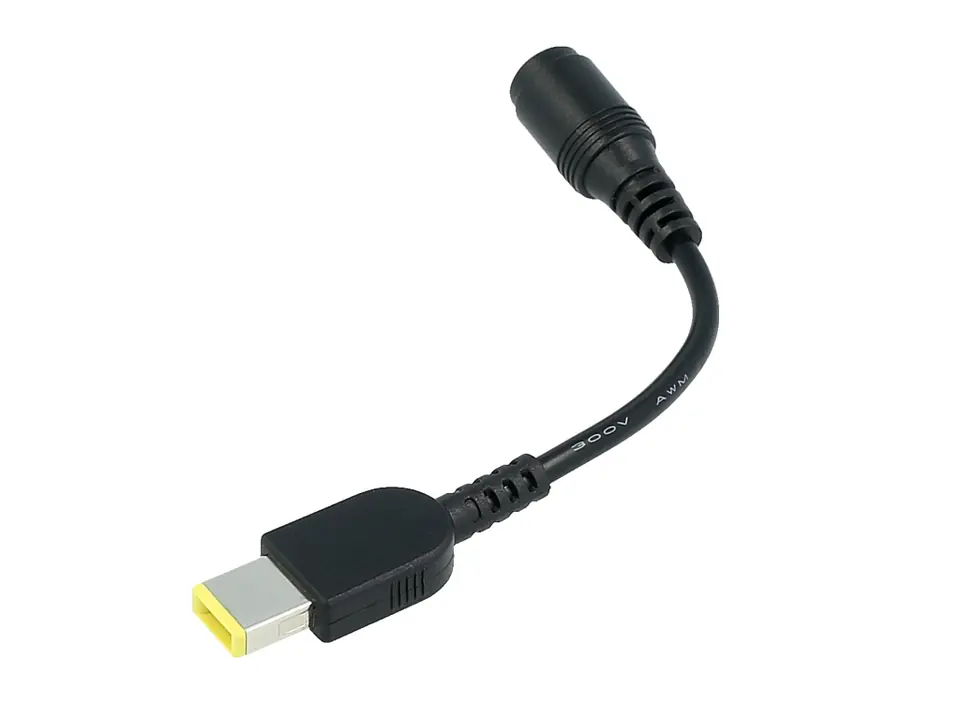 ⁨Adapter 8.0x5.5 pin na prostokątny 11.0x4.5 pin Yoga do Lenovo⁩ w sklepie Wasserman.eu