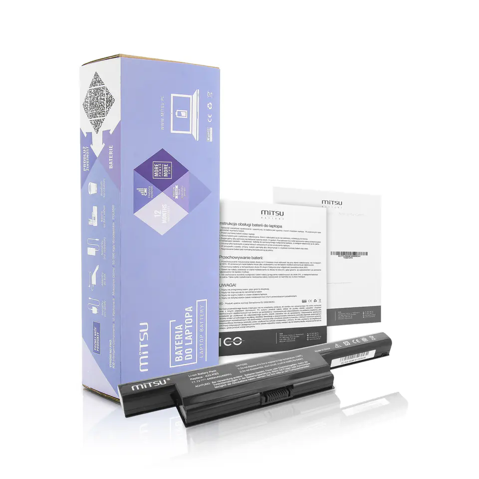 Bateria Mitsu do Asus K93, K95 w sklepie Wasserman.eu