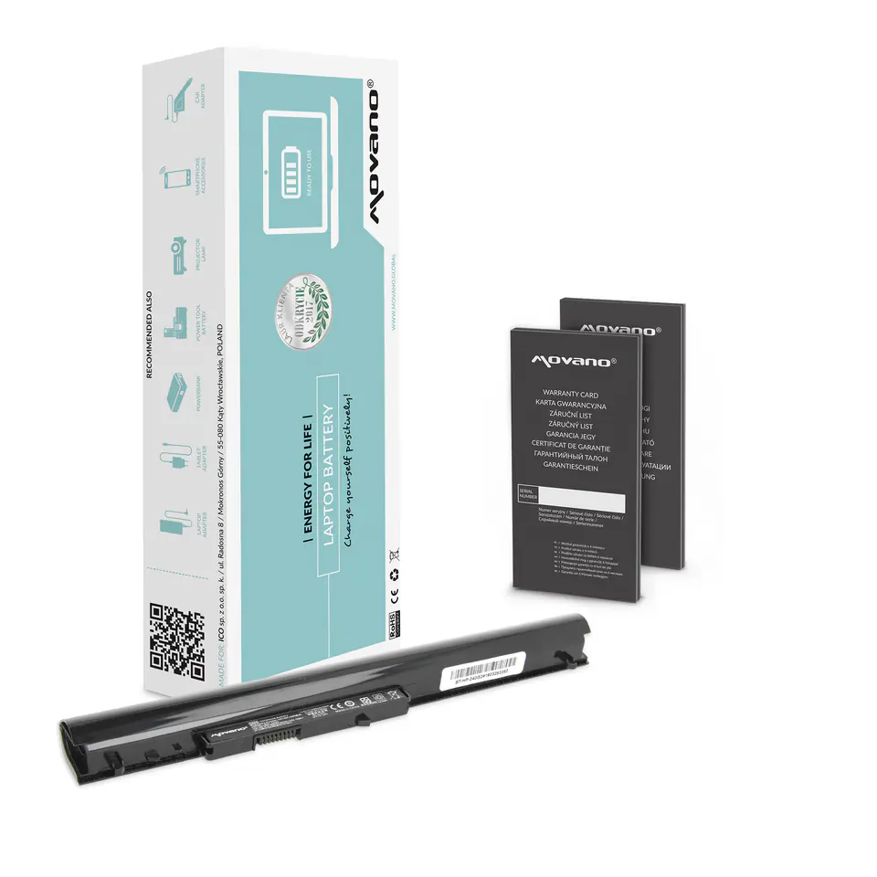 Bateria Movano do HP 240 G2, 255 G2 w sklepie Wasserman.eu