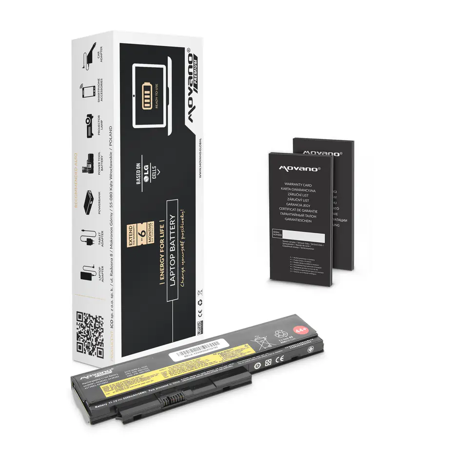 Bateria Movano Premium do Lenovo X230 (5200 mAh) w sklepie Wasserman.eu
