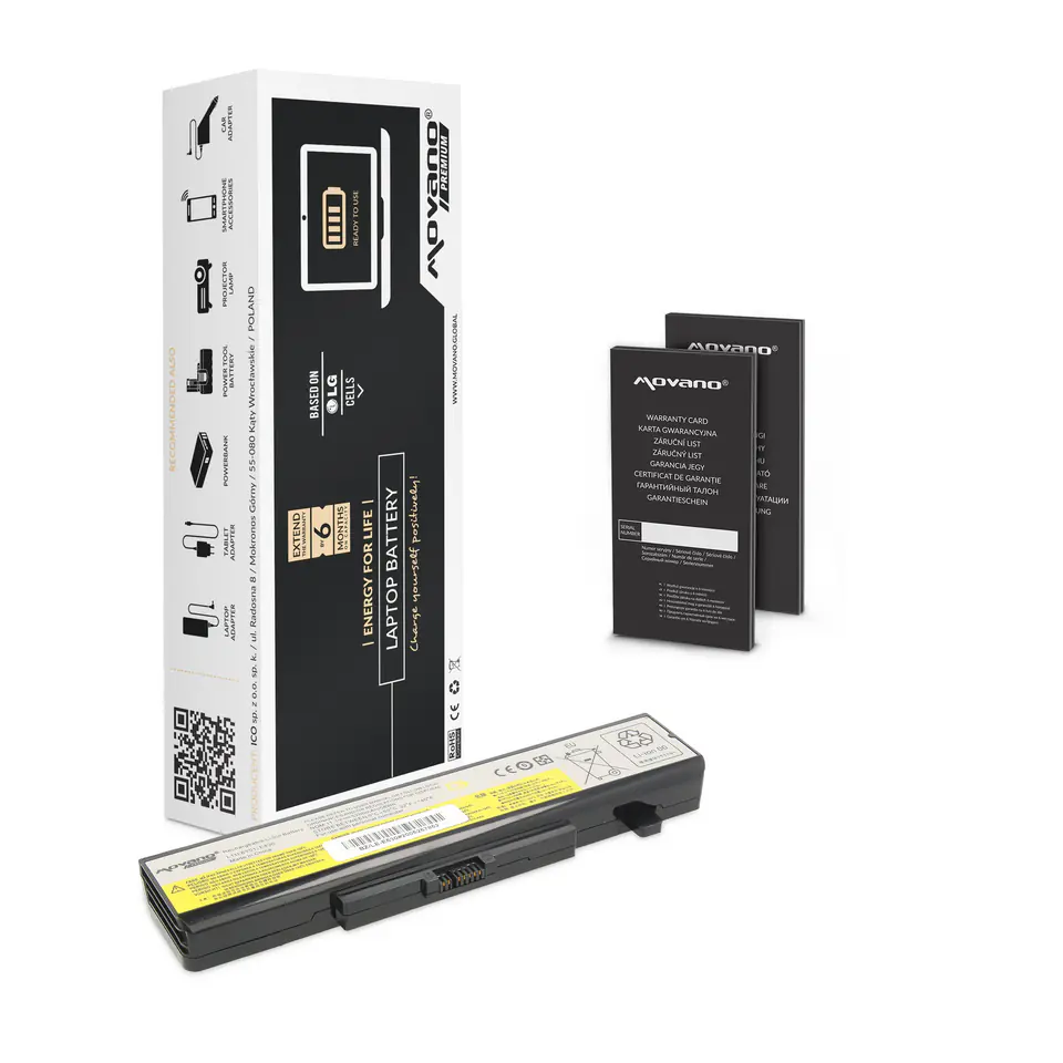Bateria Movano Premium do Lenovo ThinkPad E530 (5200 mAh) w sklepie Wasserman.eu