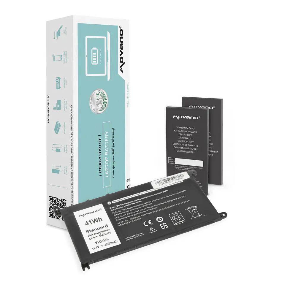 Bateria Movano do Dell Inspiron 14 (5481), 14 (5590) w sklepie Wasserman.eu