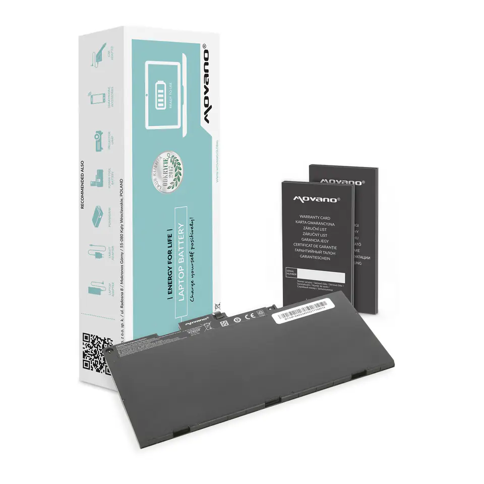 ⁨Bateria Movano do HP EliteBook 840 G3, 850 G3⁩ w sklepie Wasserman.eu