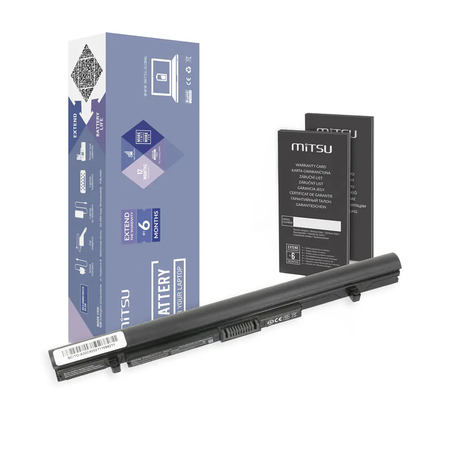 Bateria Mitsu do Toshiba A30-C, A40-C w sklepie Wasserman.eu