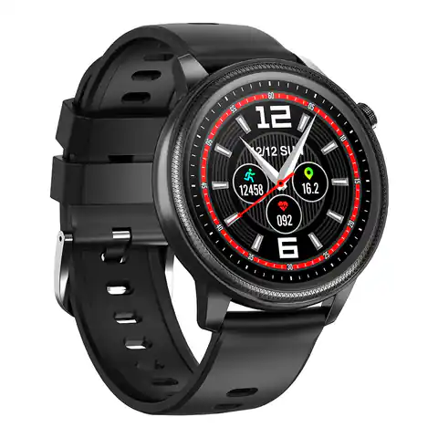 ⁨Smartwatch Kumi KU3 czarny (black)⁩ w sklepie Wasserman.eu