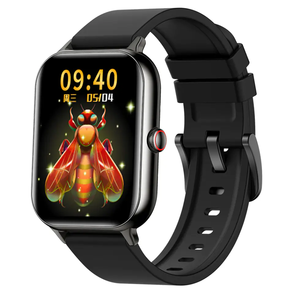 Smartwatch Kumi KU6 czarny (black) w sklepie Wasserman.eu