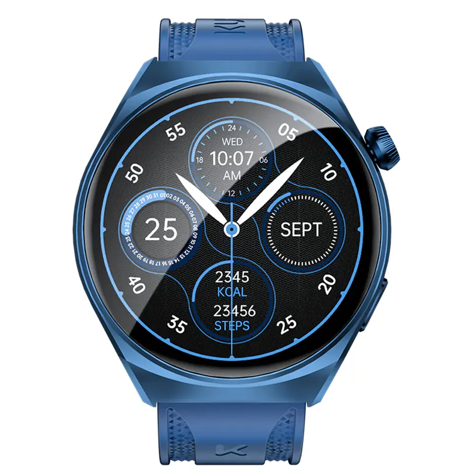 ⁨Smartwatch Kumi GW6 niebieski (blue)⁩ w sklepie Wasserman.eu