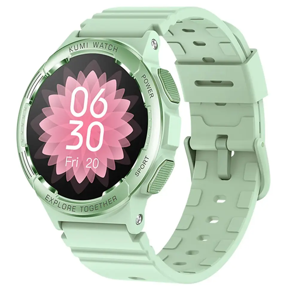⁨Smartwatch Kumi K6 zielony (green)⁩ w sklepie Wasserman.eu