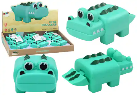 ⁨Zabawka Do Kąpieli Krokodylek Nakręcany Zielony⁩ w sklepie Wasserman.eu