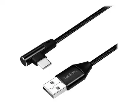 ⁨Kabel USB LOGILINK USB typ C 1⁩ w sklepie Wasserman.eu