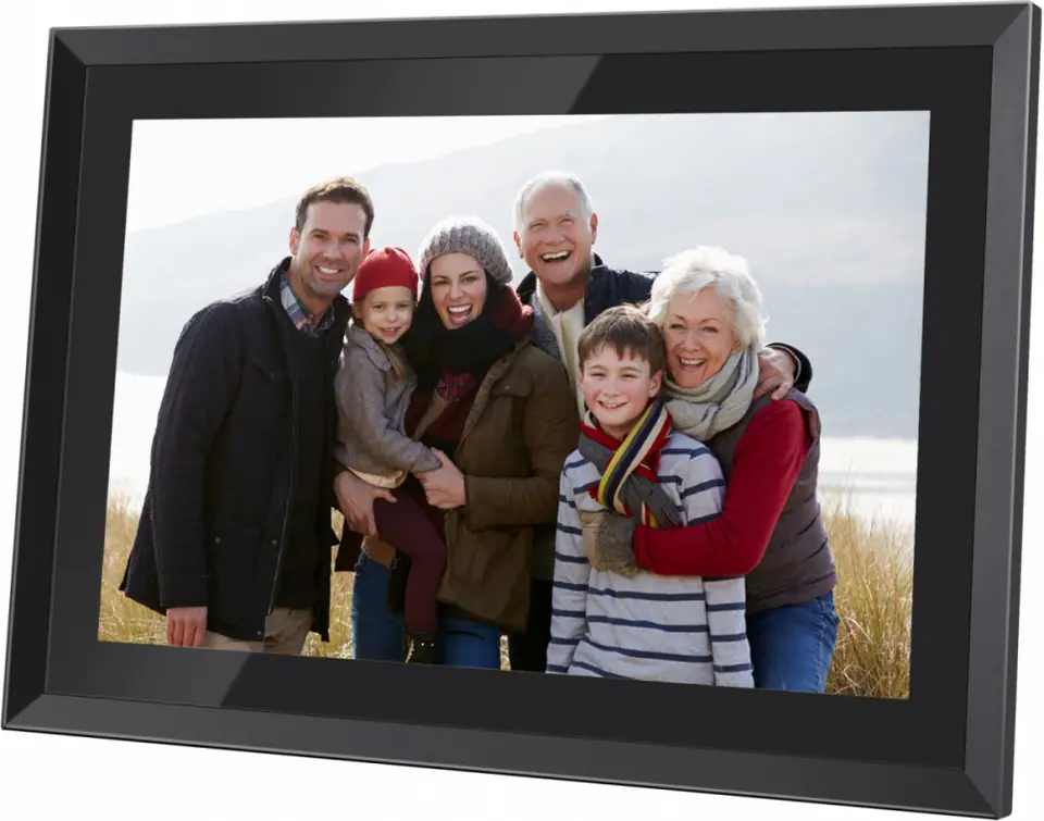 Digital Photo Frame with WiFi SDF 1091 B 10.1 inch 4.6GB memory at Wasserman.eu