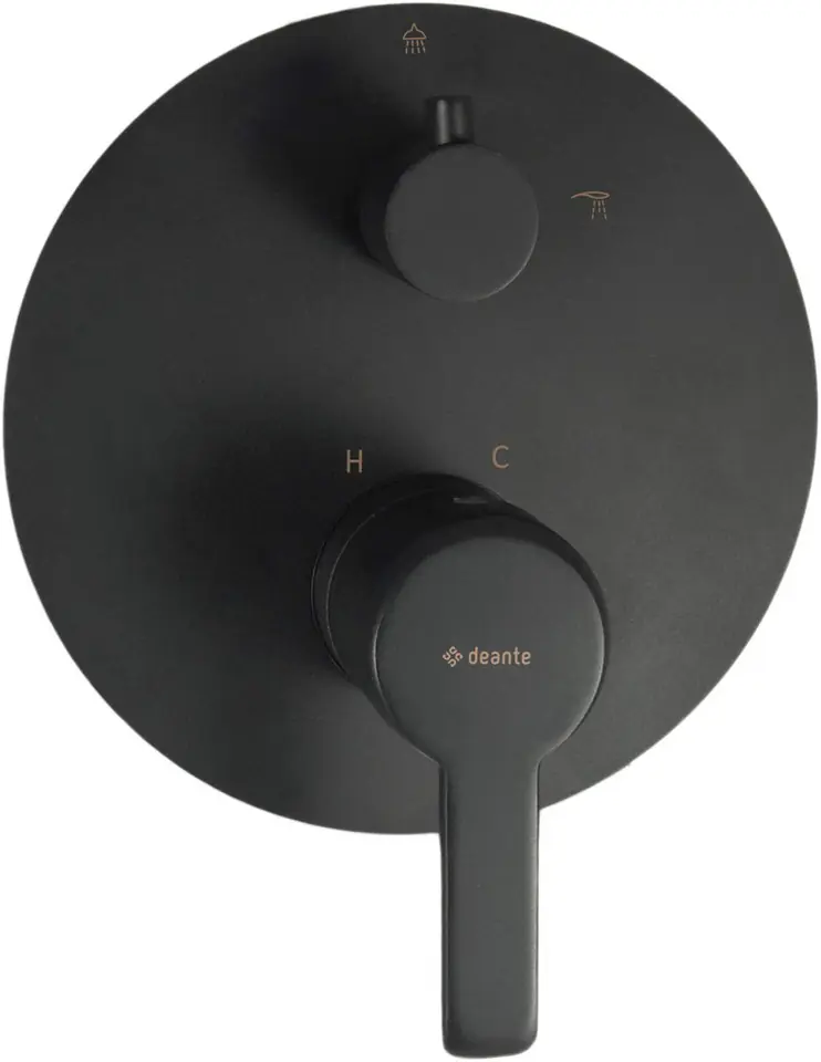 ⁨Bateria prysznicowa podtynkowa z przełącznikiem natrysku BQA_N44P 5908212074282⁩ w sklepie Wasserman.eu