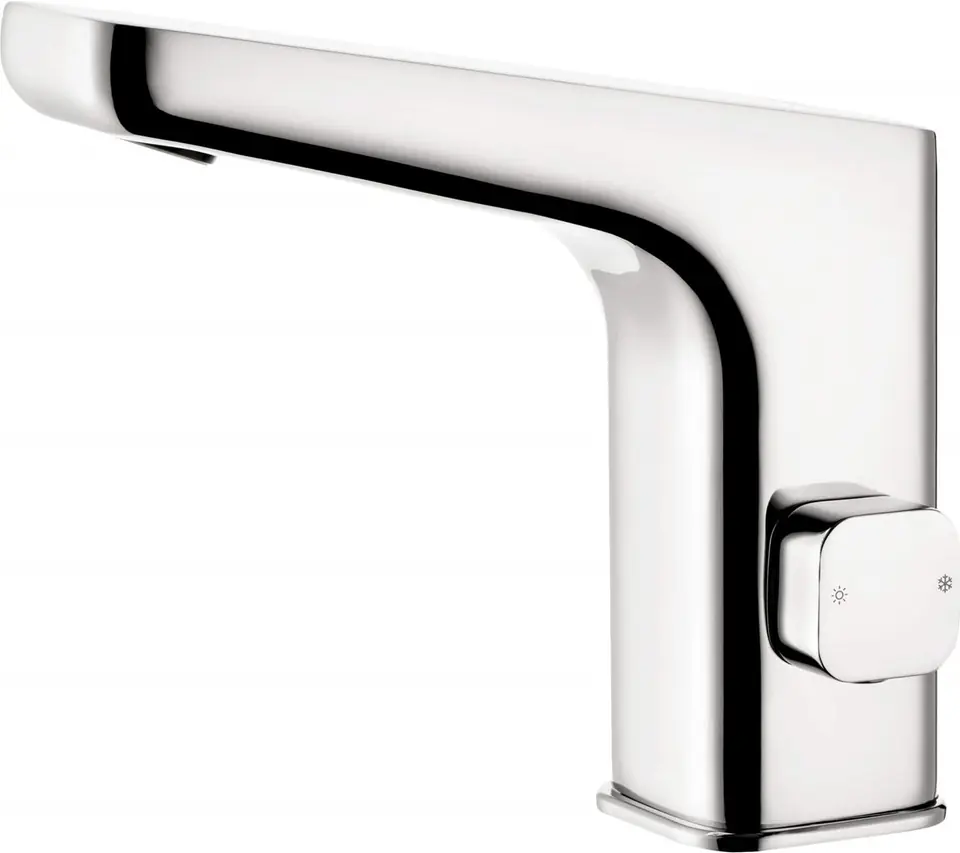 ⁨Bateria umywalkowa bezdotykowa z regulacją temperatury - 4xAA BQH 029R 5908212078266⁩ w sklepie Wasserman.eu