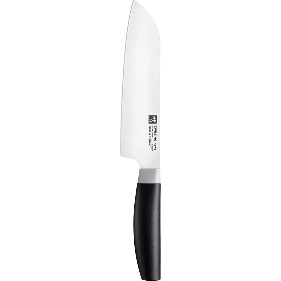 ⁨Santoku Zwilling Now S Knife - 18 cm, Black⁩ at Wasserman.eu