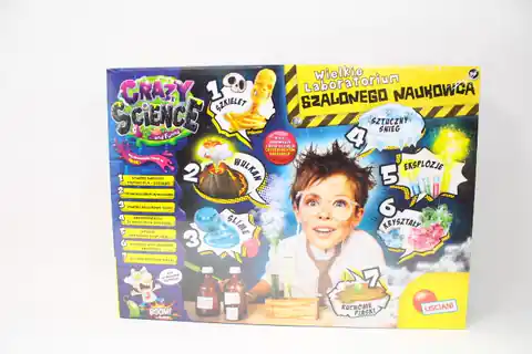 ⁨Crazy Science The Great Mad Scientist's Laboratory 7in1 68654 LISCIANI⁩ at Wasserman.eu