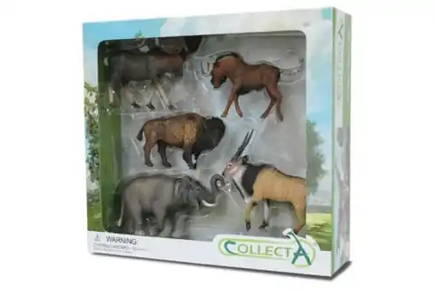 ⁨Set of 5 wild animals in a pack 89674 COLLECTA⁩ at Wasserman.eu