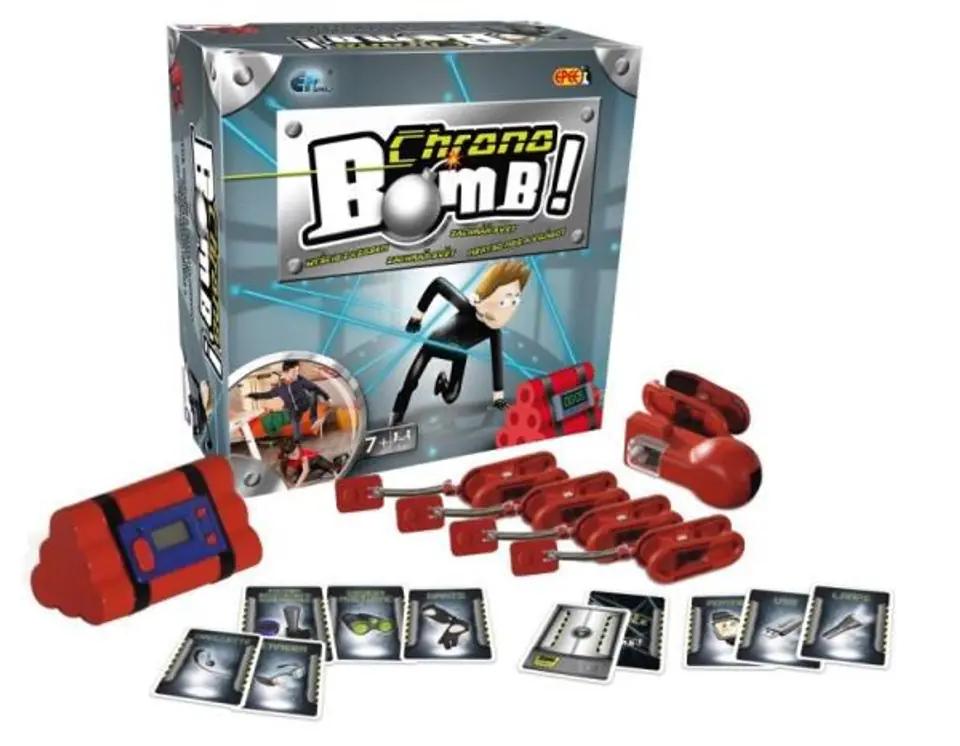 ⁨EP Chrono Bomb - Wyścig z czasem, zabawka interaktywna 02255⁩ w sklepie Wasserman.eu