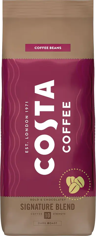 ⁨Costa Coffee Signature Blend Dark kawa ziarnista 1kg⁩ w sklepie Wasserman.eu