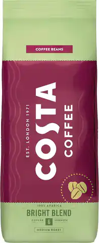 ⁨Costa Coffee Bright Blend kawa ziarnista 1kg⁩ w sklepie Wasserman.eu