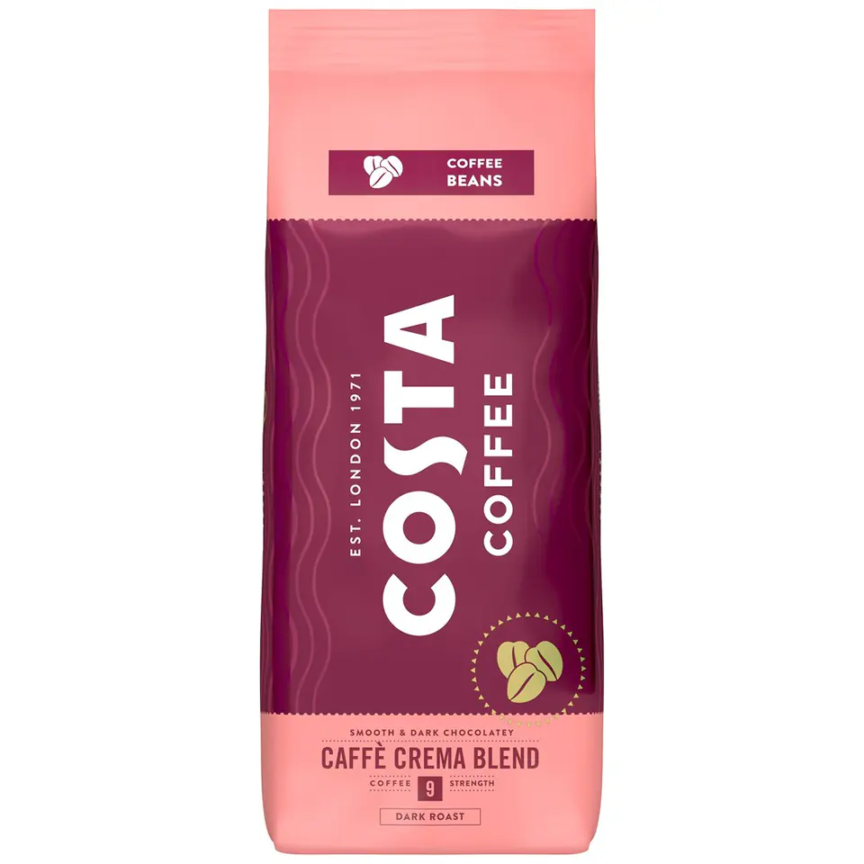 ⁨Costa Coffee Crema bean coffee 1kg⁩ at Wasserman.eu