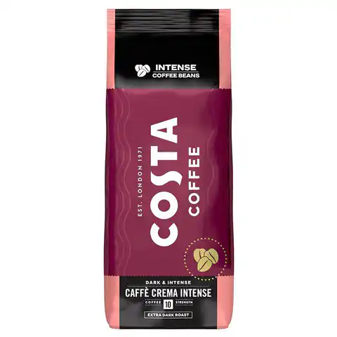 ⁨Costa Coffee Crema Intense kawa ziarnista 1kg⁩ w sklepie Wasserman.eu