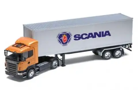 ⁨WELLY Truck Scania R470 z przyczepą 1:32⁩ w sklepie Wasserman.eu
