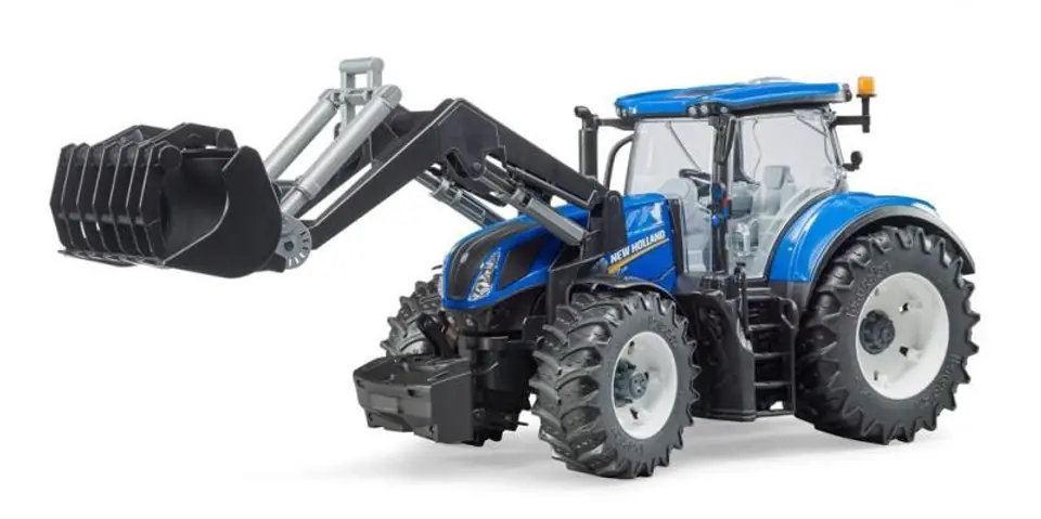 ⁨Traktor New Holland T7.315 z ładowarką 03121 BRUDER⁩ w sklepie Wasserman.eu